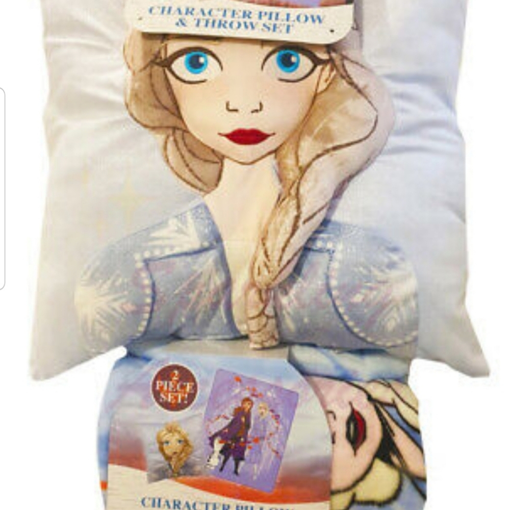 Character Pillow & Throw Set